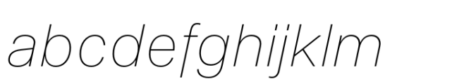BB Noname (Pro) Semi Thin Italic