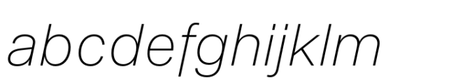 BB Noname (Pro) Thin Italic