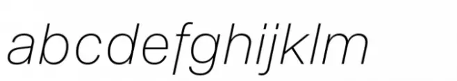 BB Noname (Pro) Thin Italic