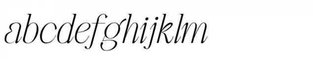 Be Okay Display Thin Italic