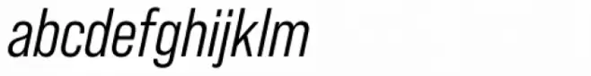Bebas Neue Pro Middle Italic