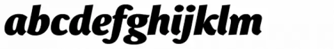Bebop Black Italic
