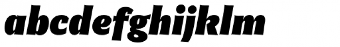 Befter Sans Heavy Italic