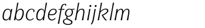 Befter Sans Light Italic
