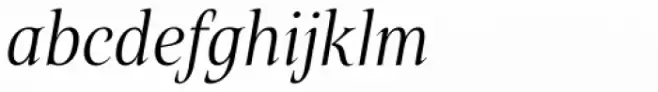 Belda Cond Light Italic