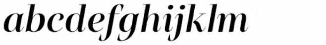 Belda Didone Extended Demi Italic