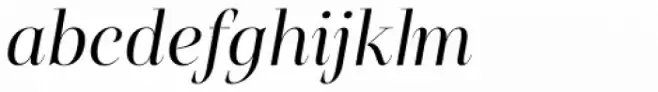 Belda Didone Extended Regular Italic