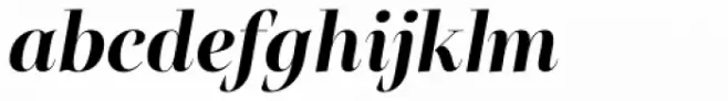 Belda Didone Norm Black Italic