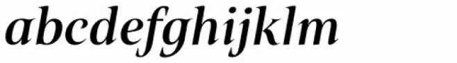 Belda Norm Demi Italic
