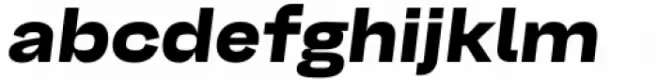 Belfast Grotesk Black Oblique