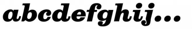 Belizio Std Black Italic