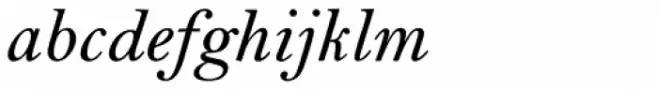 Bell Std SemiBold Italic