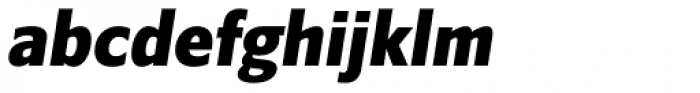 Belle Sans Condensed Blk Ob