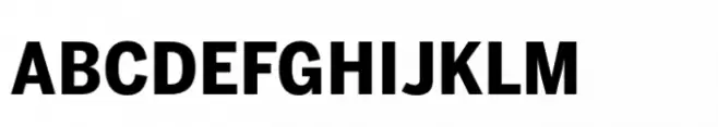 Benton Sans Std Condensed Bold SC