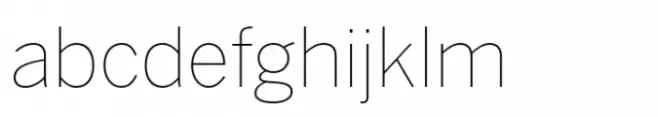 Benton Sans Std Thin