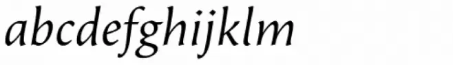 Beorcana Std Light Italic