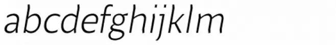 Beret Light Italic