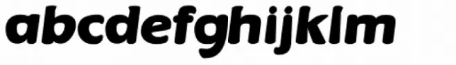 Bergsland Round Black Italic