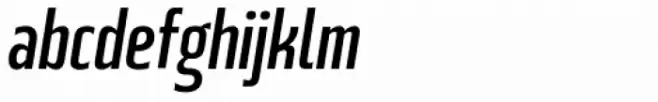 Beriot Regular Condensed Italic