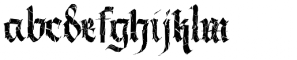 Berliner Fraktur Crashed