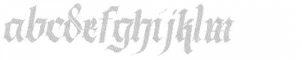 Berliner Fraktur Slanted Shadow