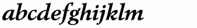 Berling Bold Italic