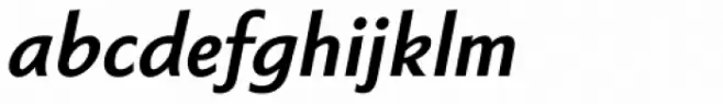 Berling Nova Sans Pro Bold Italic