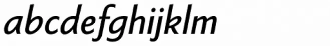 Berling Nova Sans Pro Italic