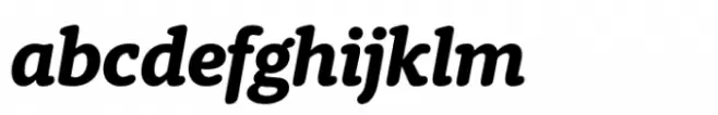 Berlingske Typewriter Std Extrabold Italic