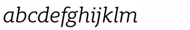 Berlingske Typewriter Std Italic
