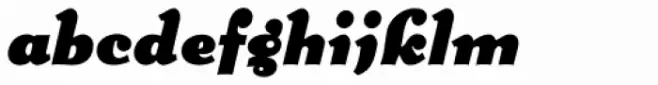 Bernhard Cursive ExtraBold