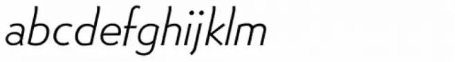 Bernhard Gothic SG Light Italic