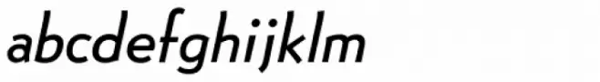 Bernhard Gothic SG Medium Italic
