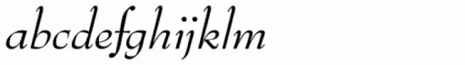 Bernhard Modern URW Italic