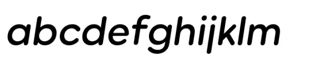 Beround Semi Bold Italic