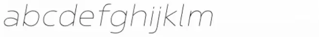 Betm Thin Italic
