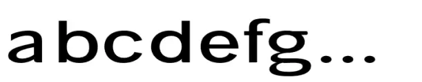 Bia Sans Low Regular Expanded