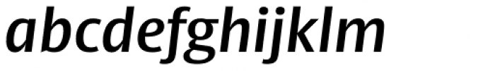 Big Vesta Pro SemiBold Italic