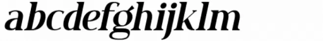 Bilgosia Italic Serif