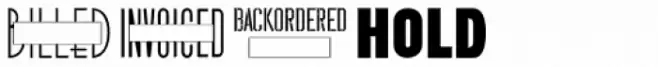 Billingand Shipping JNL