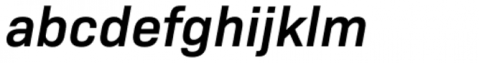 Bio Sans Semi Bold Italic