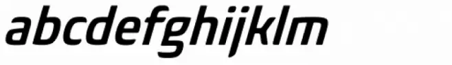 Biome Std Narrow Semi Bold Italic
