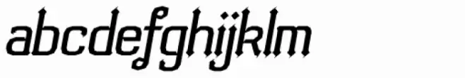 Bipolar Bold Oblique