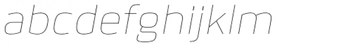 Bitner Ultra Light Italic