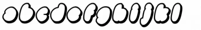 Black Damon Shadow Italic