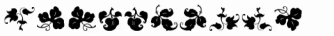 Black Fleurons
