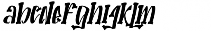 Black Octopus Slab Italic