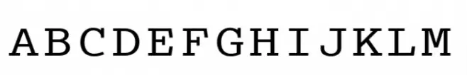 Blackbox Mono Serif Regular SC