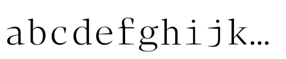Blacker Mono Variable