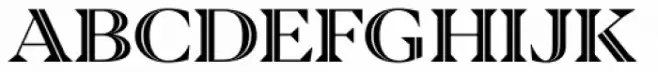 Blacker Pro Titling Inline Bold